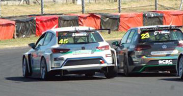 Whiteline at TCR Touring Cars Castle Combe July 15th 2018