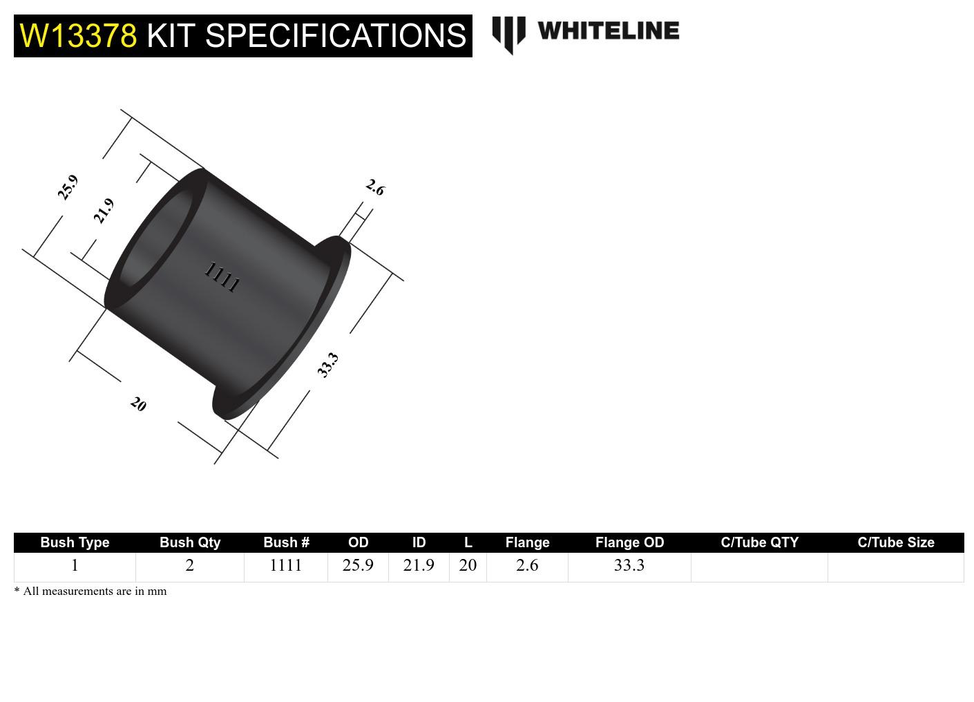 Steering - idler bushing