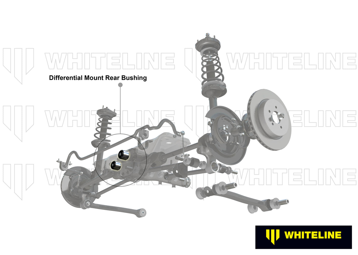 Differential - mount rear bushing