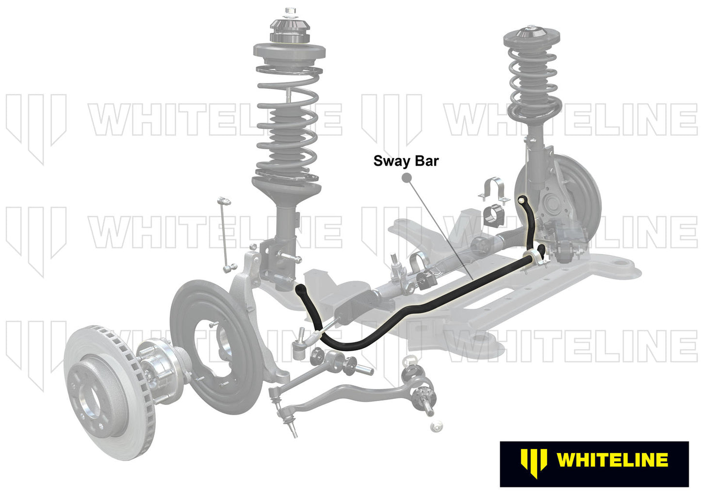 Sway bar - 24mm heavy duty blade adjustable