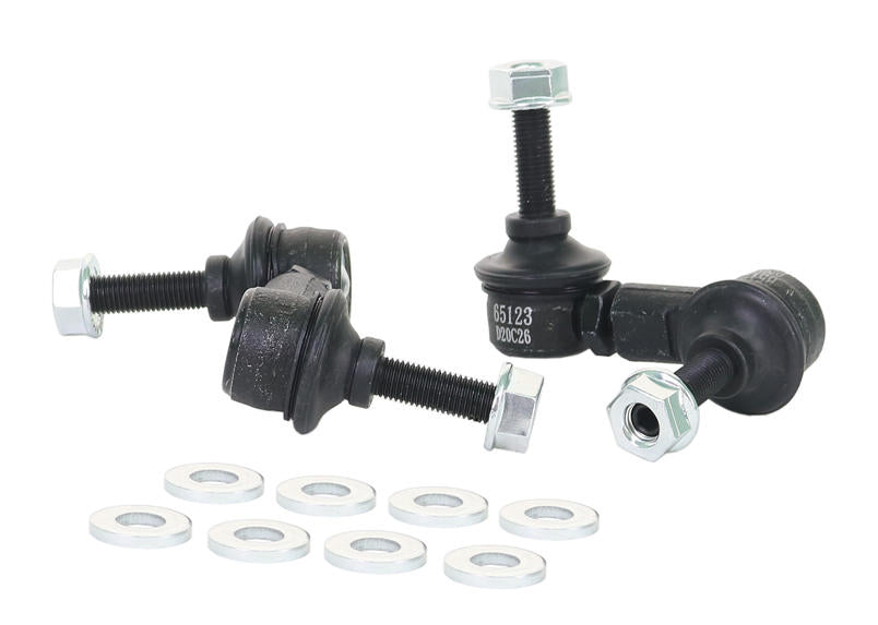 KLC139 Whiteline Heavy Duty Adjustable Anti-Roll Bar Drop Links for Honda Mitsubishi Nissan Subaru Toyota Image 1