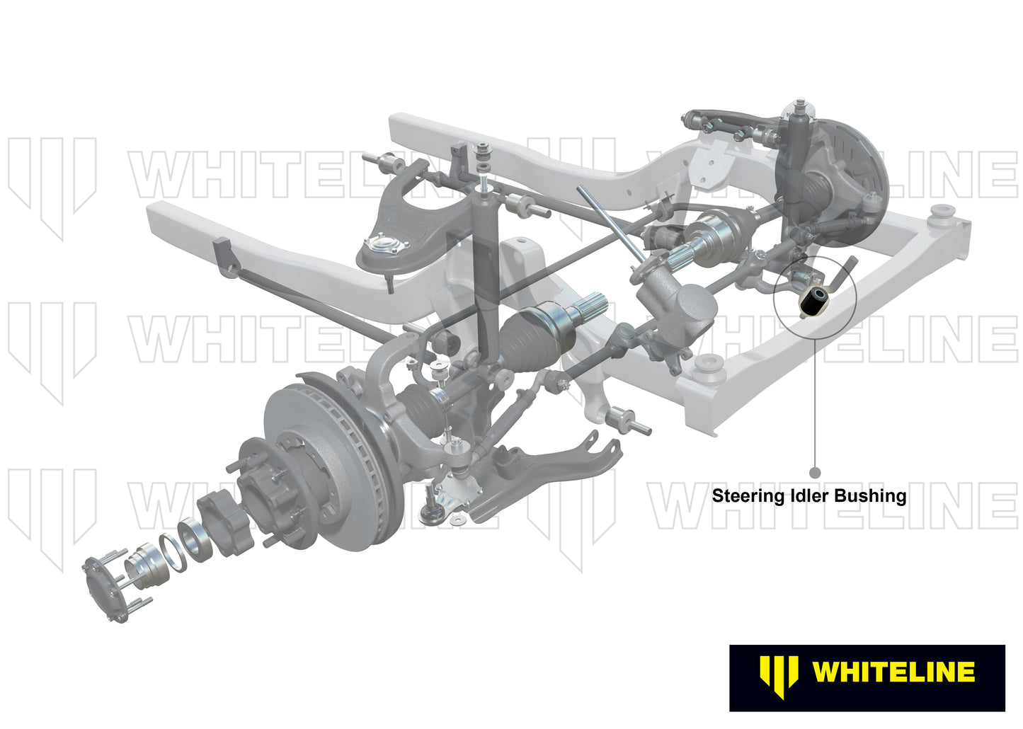 Steering - idler bushing