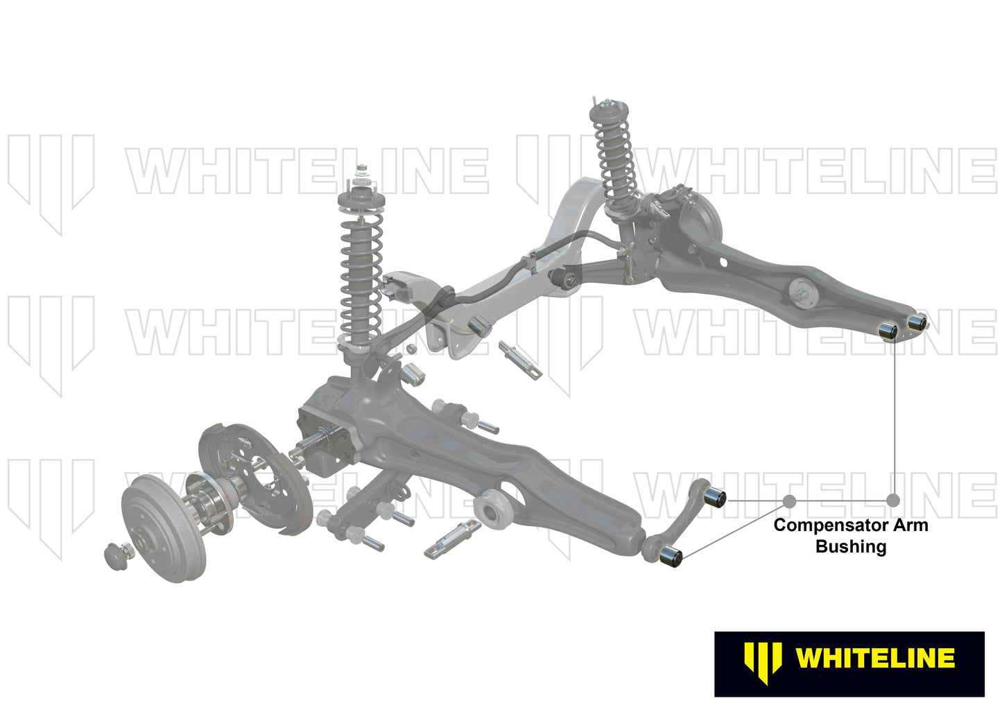 Control arm - lower front inner and outer bushing