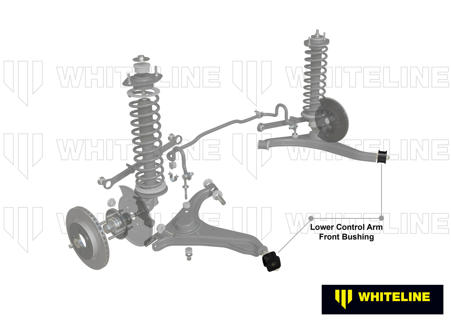 Control arm - lower inner front bushing