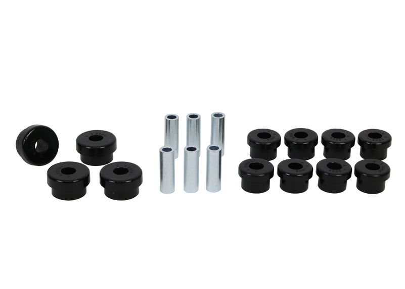 Control arm - lower rear inner and outer bushing