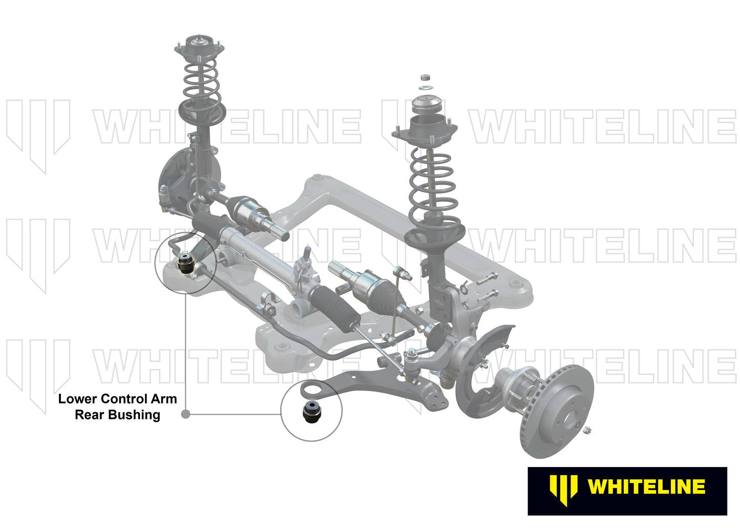 Front Control Arm Lower - Inner Rear Bushing Kit