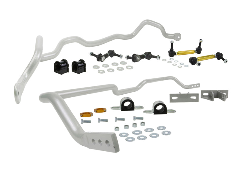 BMK009M Whiteline Front & Rear Anti-Roll Bar Kit Mitsubishi Lancer Evolution VII VIII IX 2001-2007 Image 1