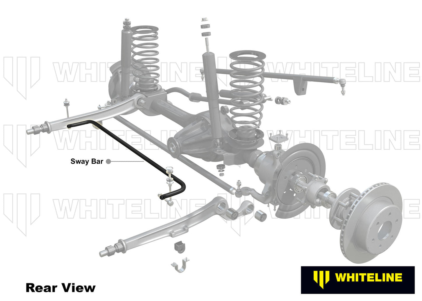 Front Anti-Roll Bar 33mm X Heavy Duty Toyota Landcruiser 80 & 105 Series 1990-2007