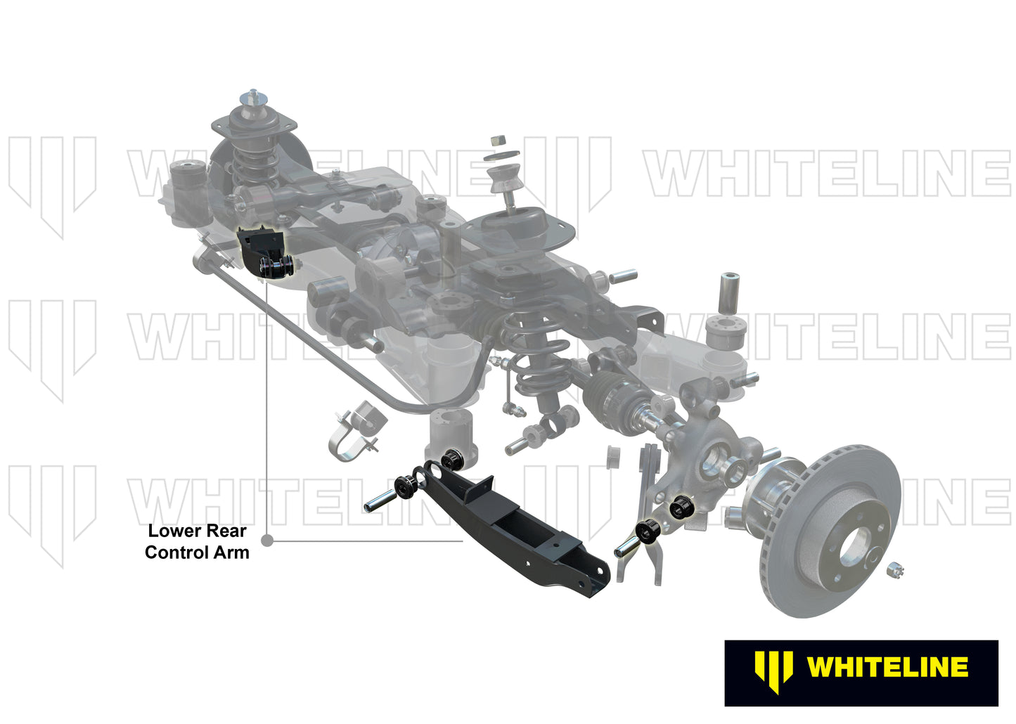 Control arm - lower rear bushing