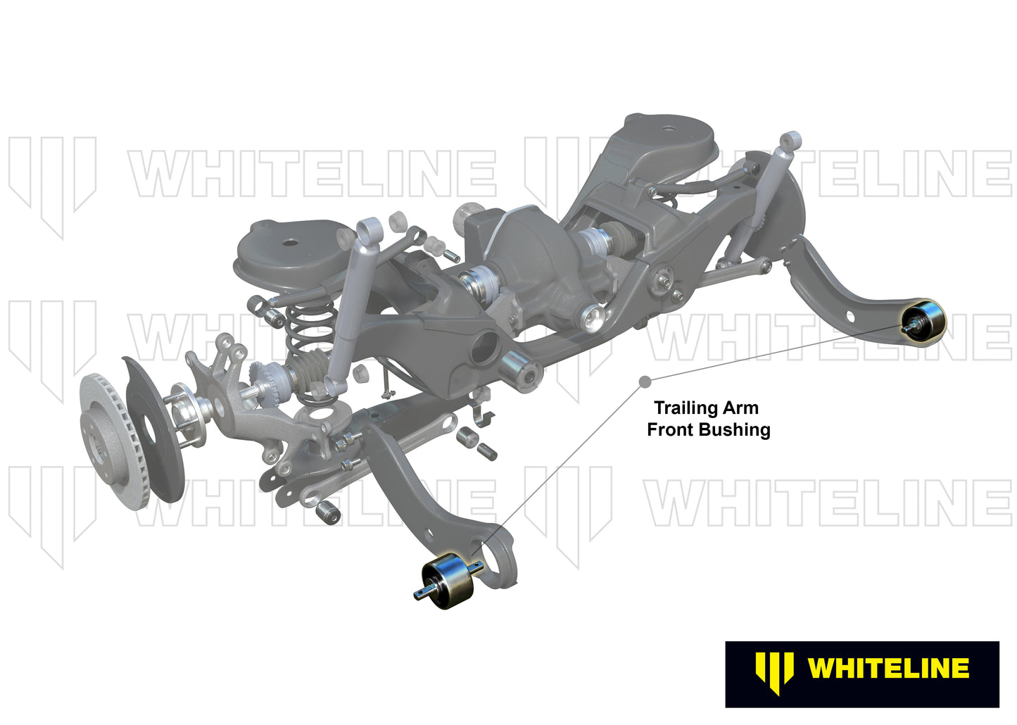 Trailing arm - front bushing