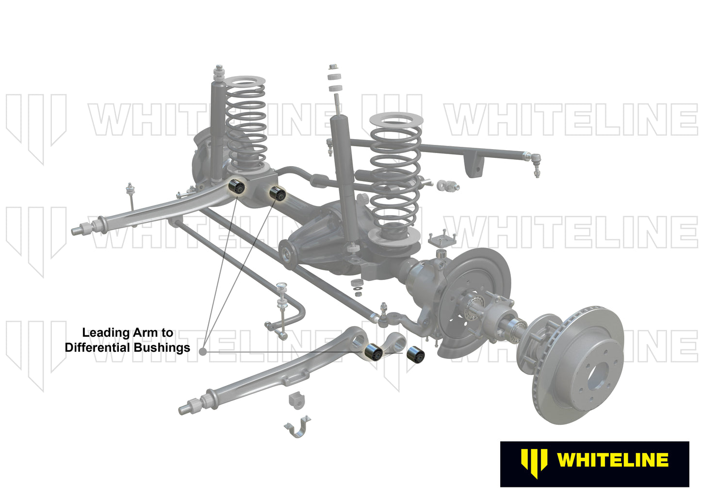 Leading arm - to diff bushing