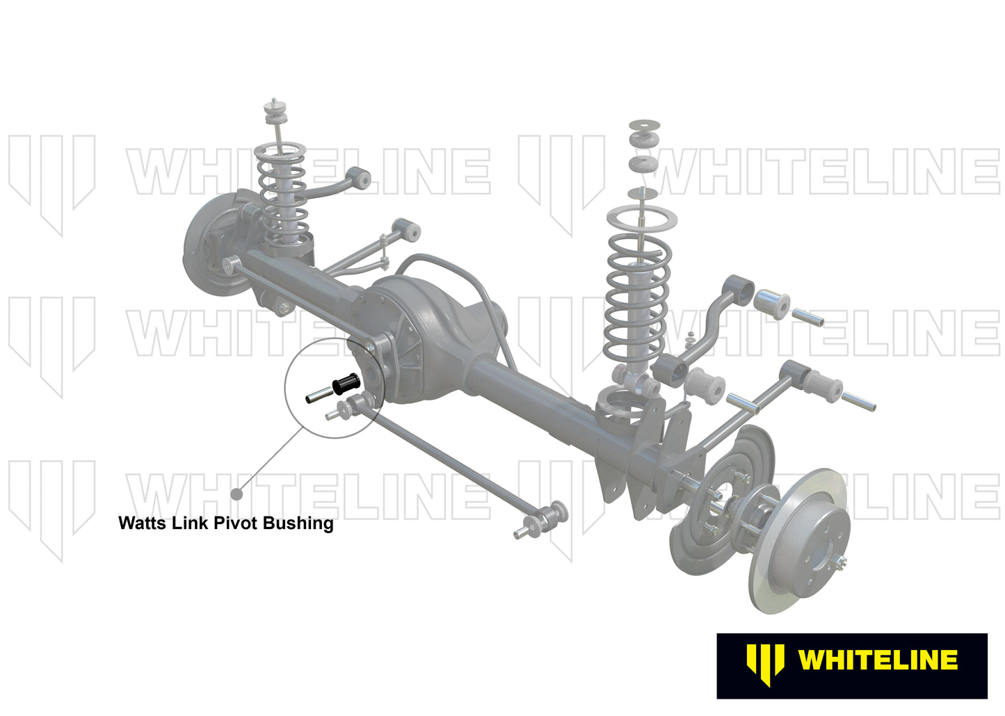 Watts link - pivot bushing