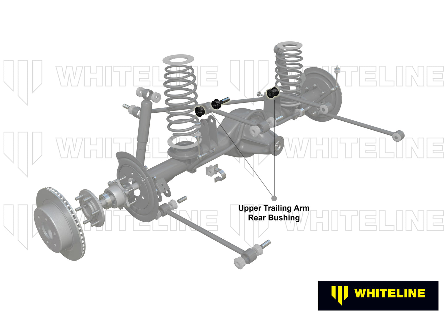 Trailing arm - upper rear bushing