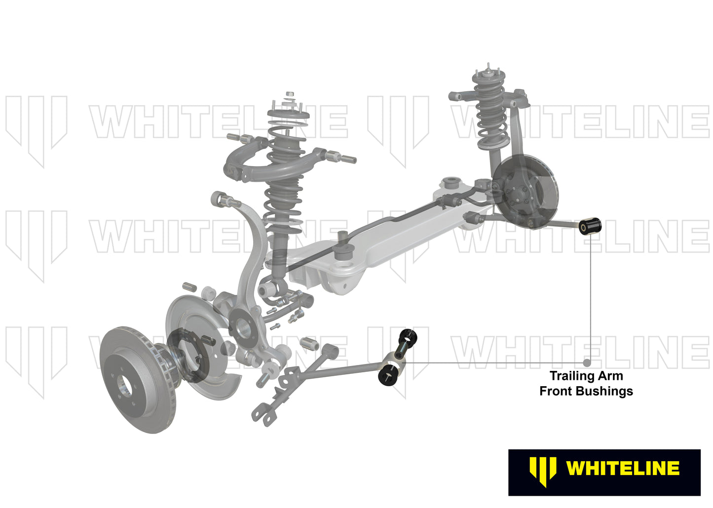 Rear Trailing Arm - Lower Front Bushing Kit