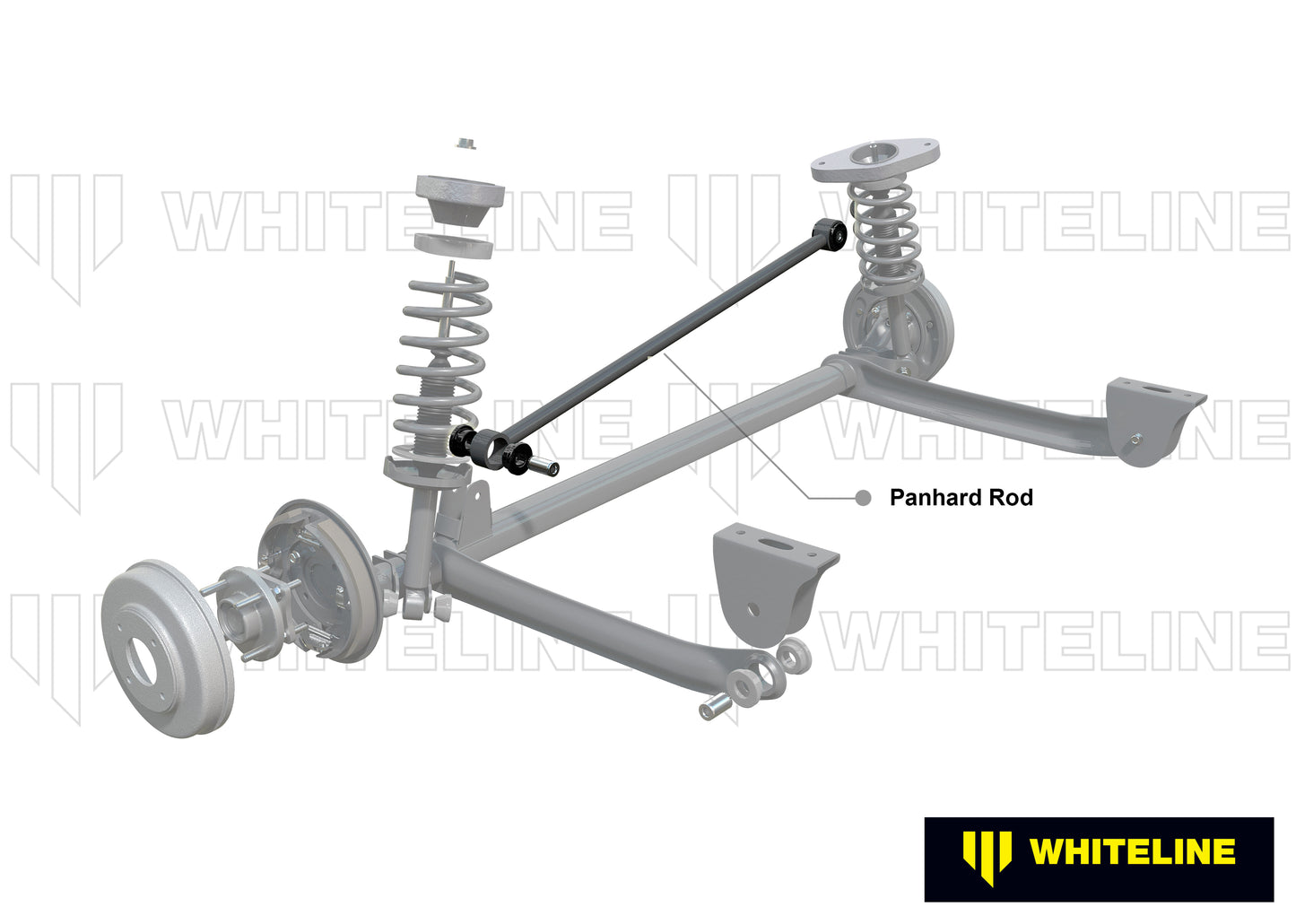 Heavy Duty Adjustable Rear Panhard Rod - Toyota Starlet EP