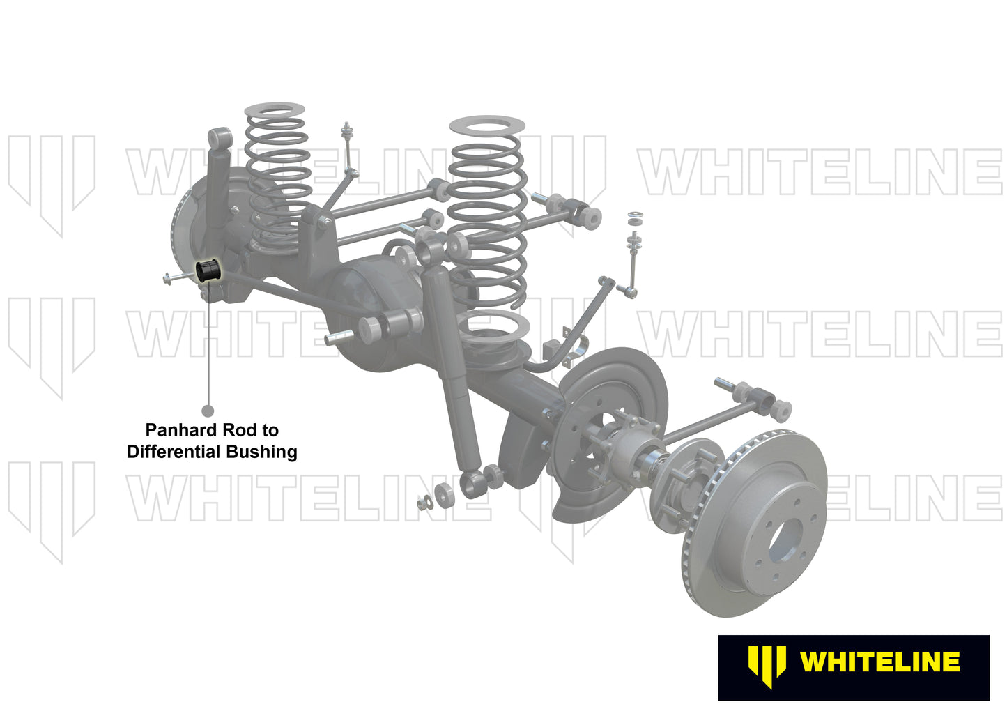 Panhard rod - to differential bushing