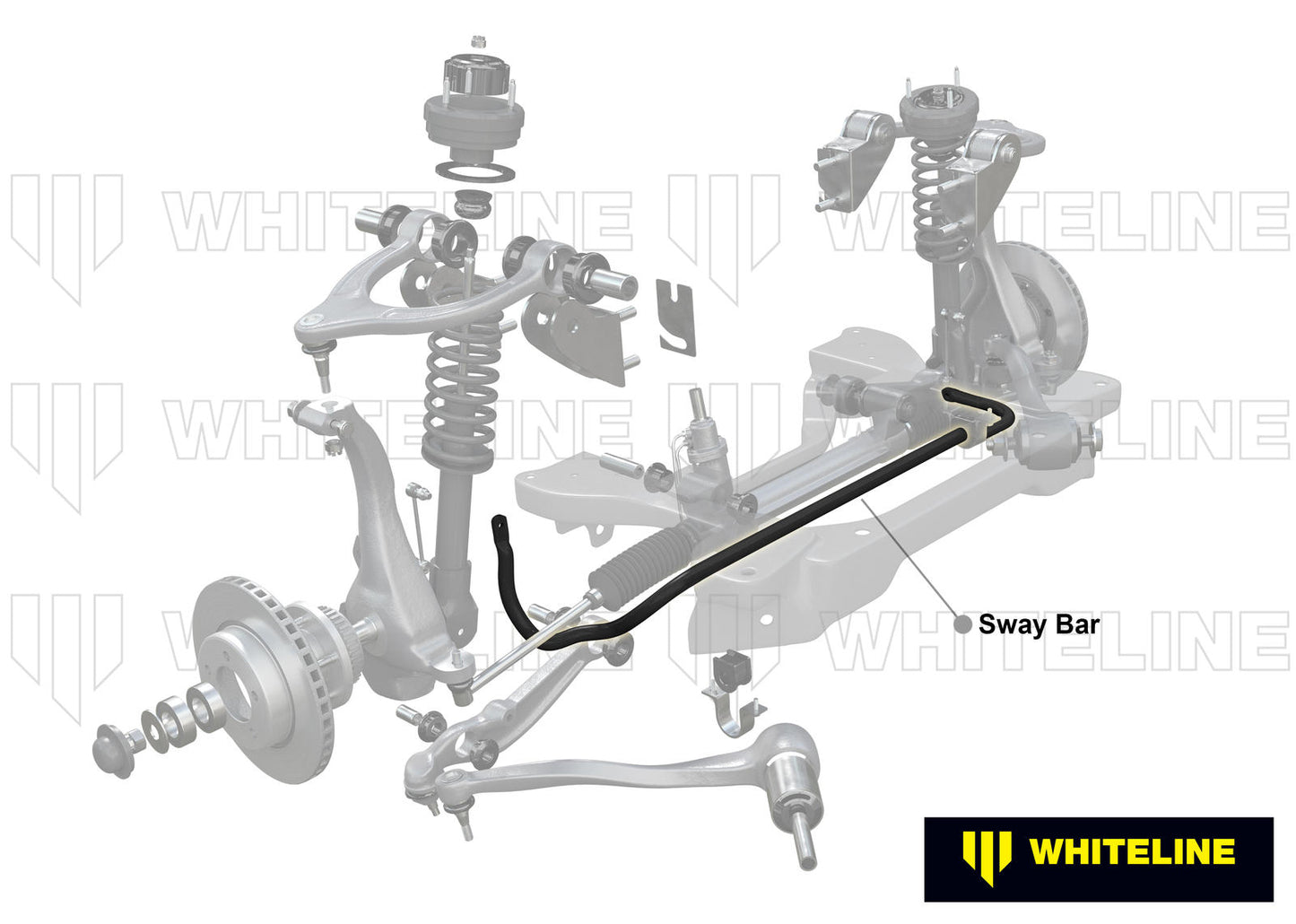 Front Sway Bar - 30mm 3 Point Adjustable