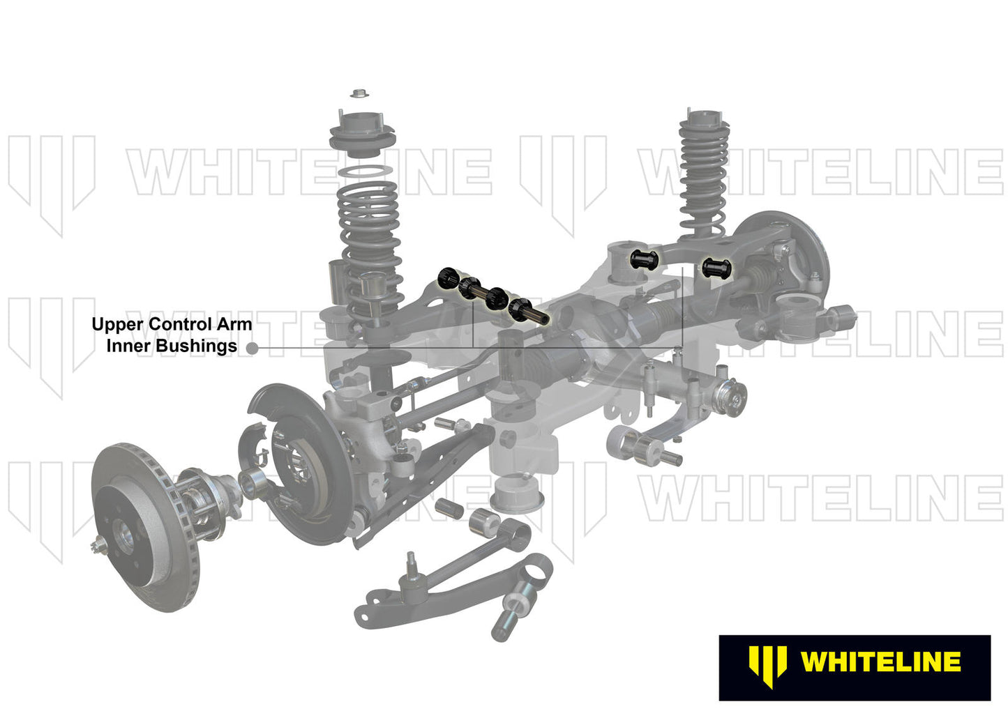 Camber adjustable control arm bushing kit - upper inner