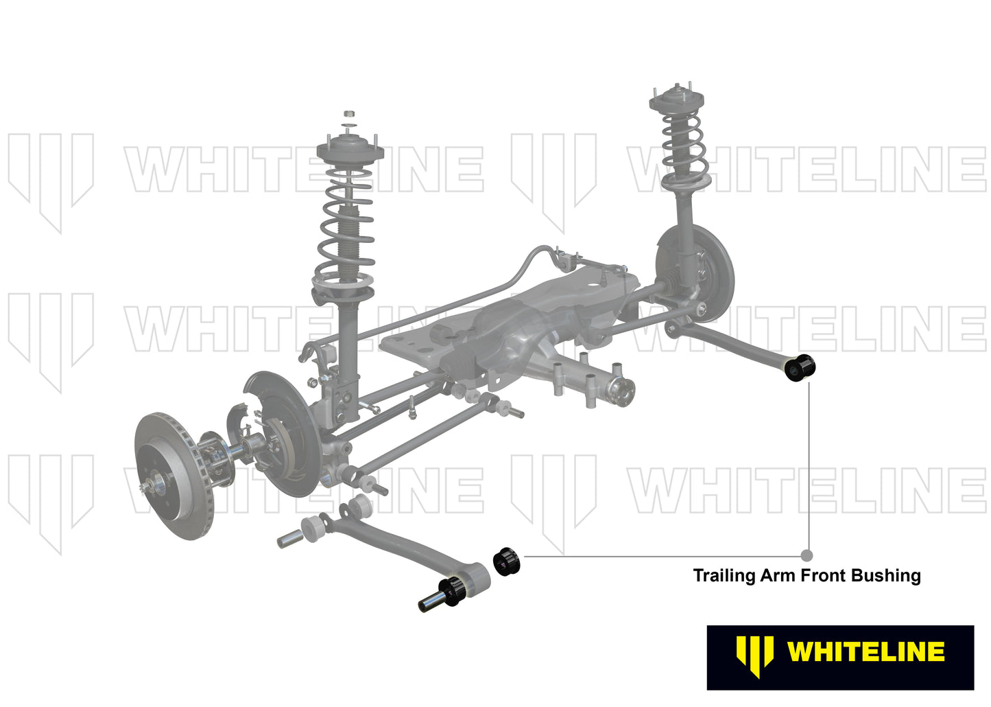 Trailing arm - front bushing