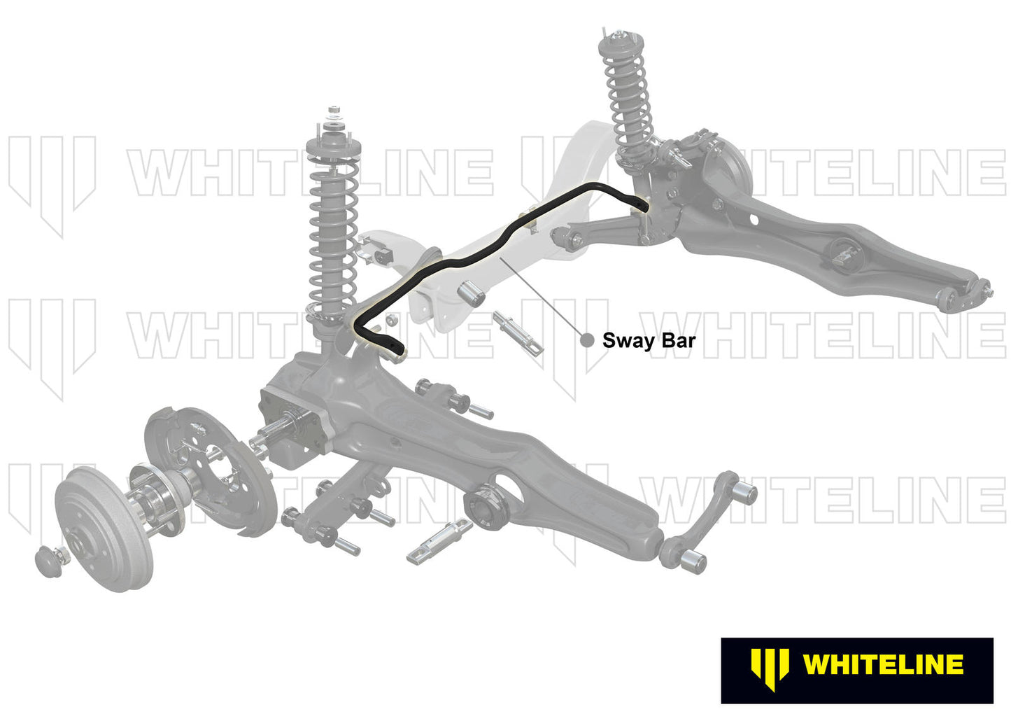 Sway bar - 24mm heavy duty blade adjustable