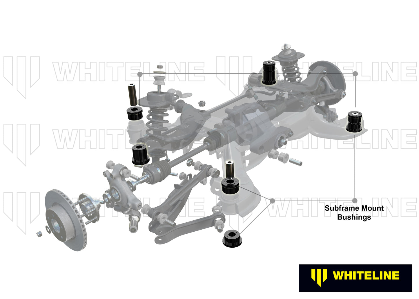 Subframe mount bushing - BMW
