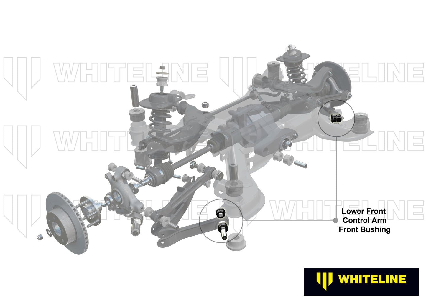 Trailing arm - front bushing