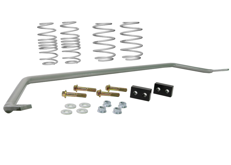 Whiteline Performance Grip Series 1 Anti-Roll Bar And Lowering Spring Vehicle Kit Ford Fiesta WZ 2013-2018 Image 1