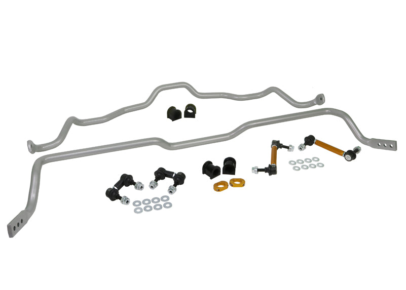 BMK011 Whiteline Front & Rear Anti-Roll Bar Kit Mitsubishi Lancer Evolution IV V VI 1996-2001 Image 1