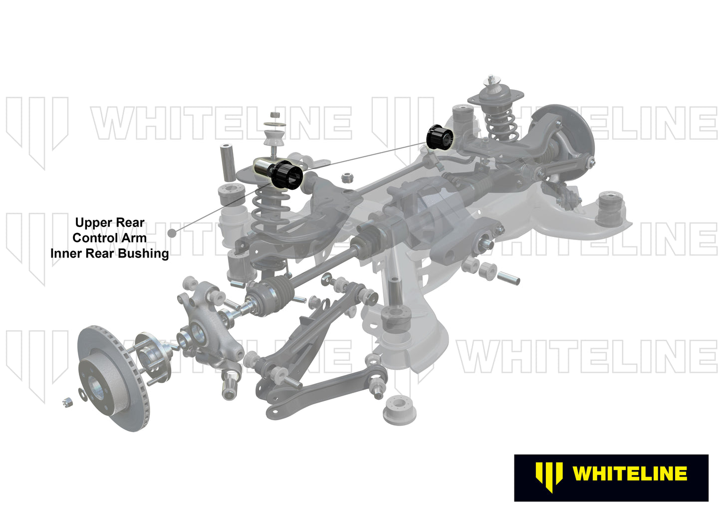Control arm - upper rear bushing