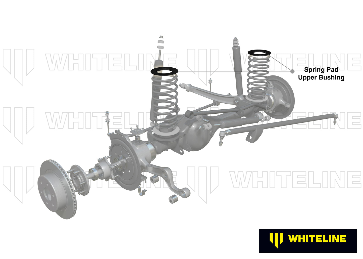 Spring - pad bushing