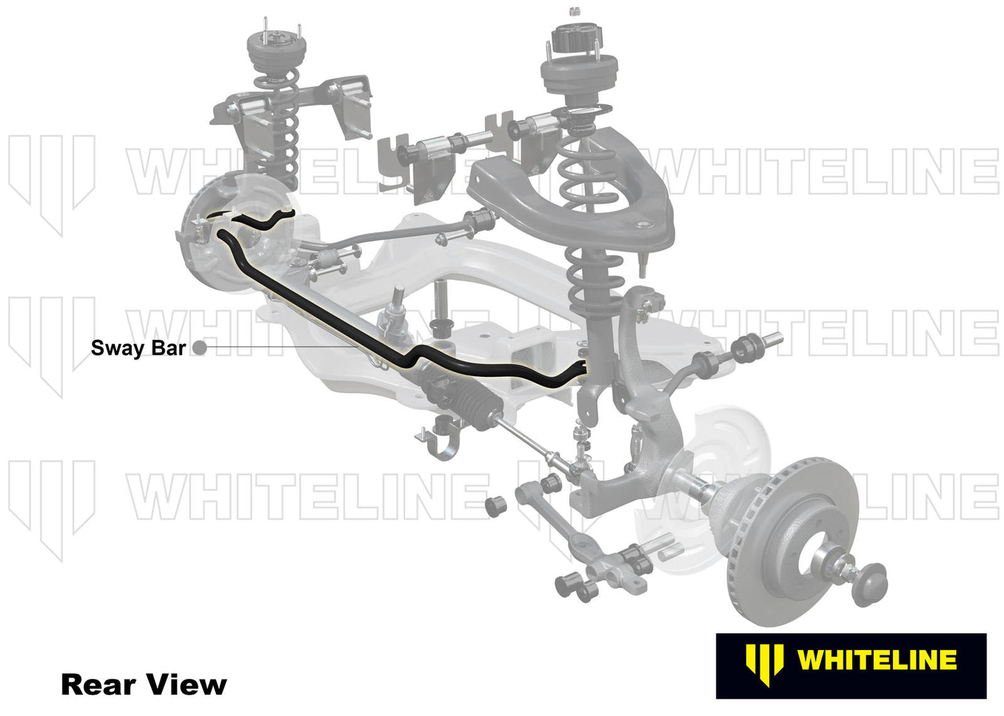 Front Anti-Roll Bar 24mm Heavy Duty Blade Adjustable Nissan Skyline GTS GTS-T R33 R34 1993-2002