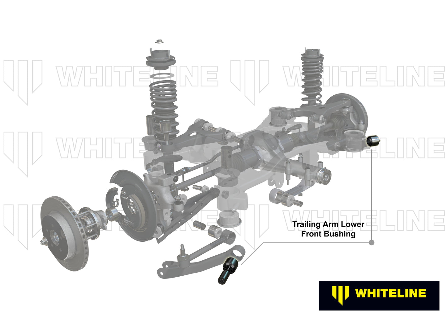 Trailing arm - front bushing