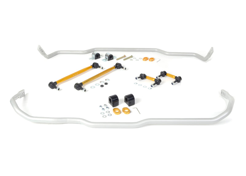 BWK002 Whiteline Front & Rear Anti-Roll Bar Kit Audi A3 Mk2 & VW Golf Mk5 Mk6 2003-2013 Image 1