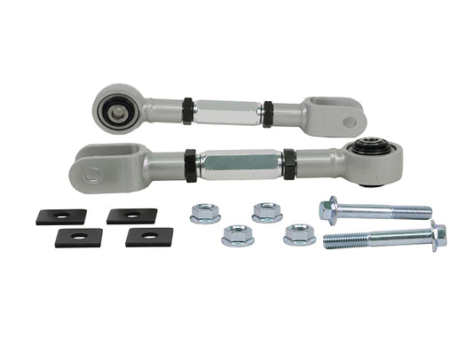 Whiteline Rear Heavy Duty Adjustable Toe Arms Ford Mustang S550 Incl GT 2014-2019