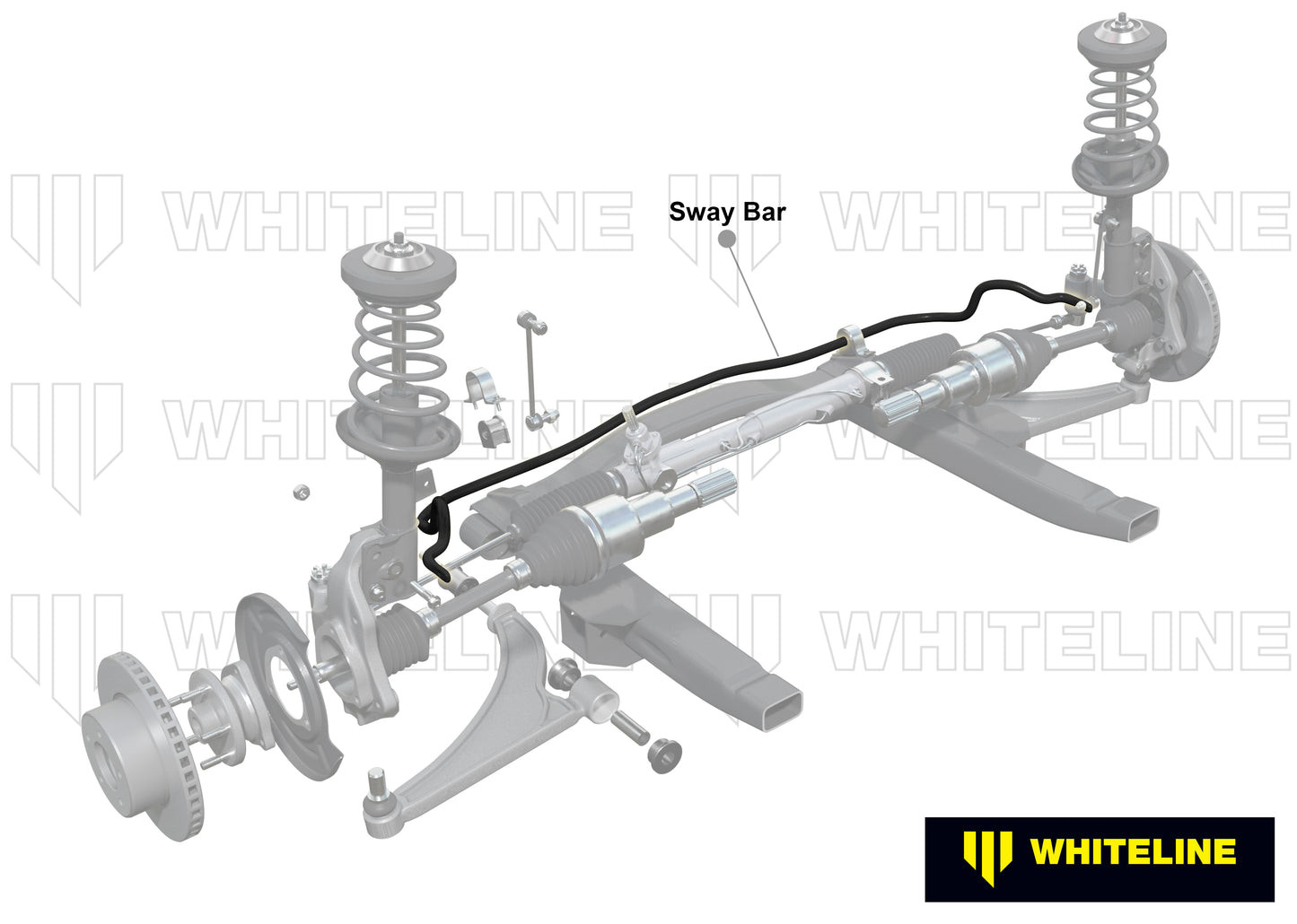 Sway bar - 22mm heavy duty
