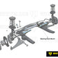 Front Steering - rack and pinion mount bushing - Mitsubishi Lancer Evolution X