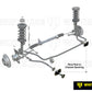 Strut rod - to chassis bushing