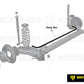Rear Anti-Roll bar 20mm Heavy Duty Blade Adjustable Suzuki Swift EZ 2005-2011