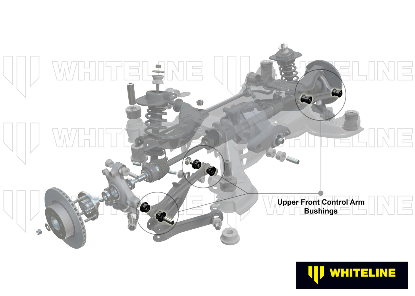 Control arm - upper front bushing