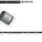 Shock Absorber - To Control Arm Bushing Kit