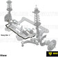 Front Anti-Roll Bar 22mm Heavy Duty Subaru Impreza WRX & STI GV GR 2011-2014