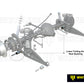 Trailing arm - lower rear bushing