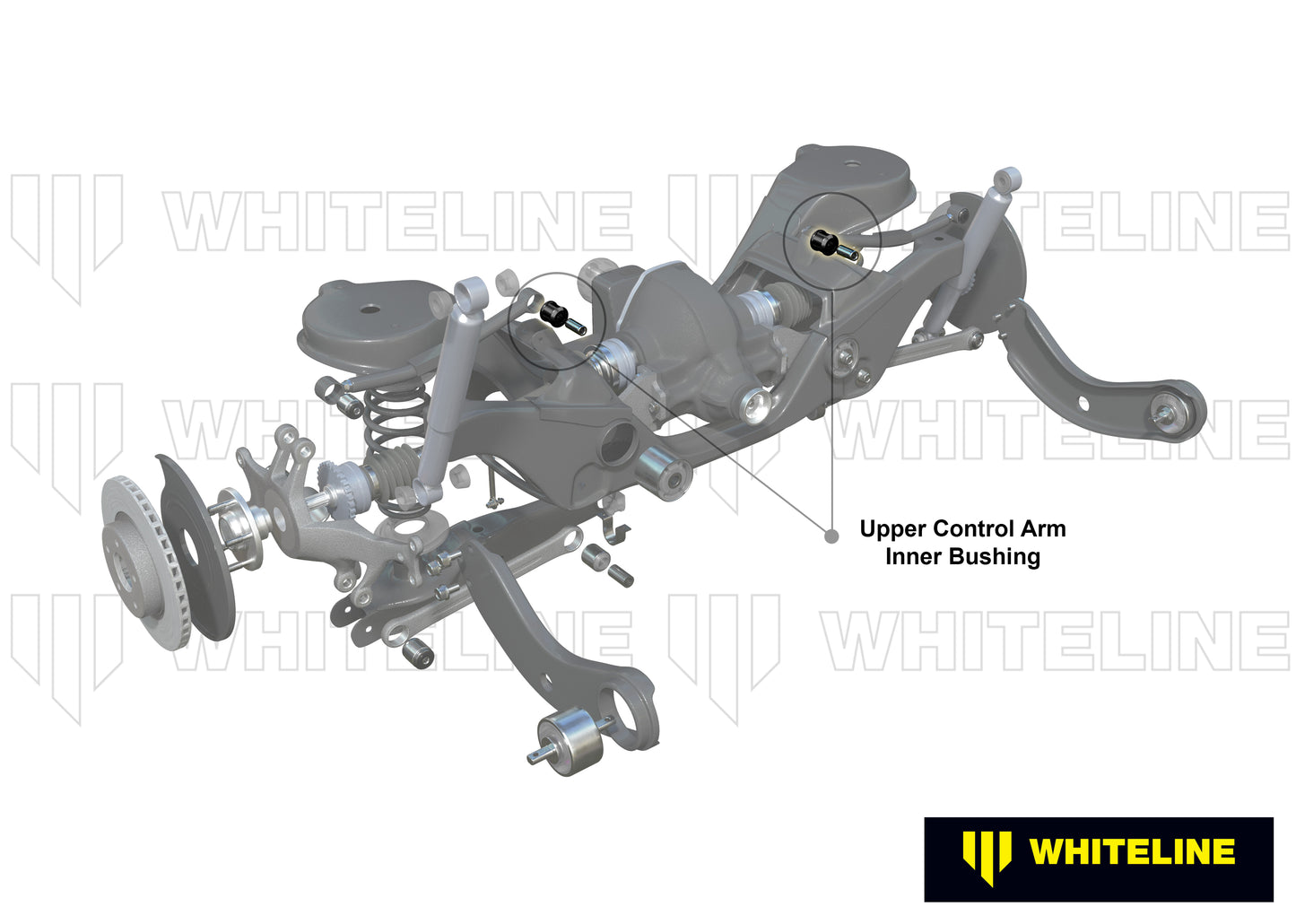 Adjustable Camber Kit - Rear Control arm upper inner bushing - Ford/Mazda