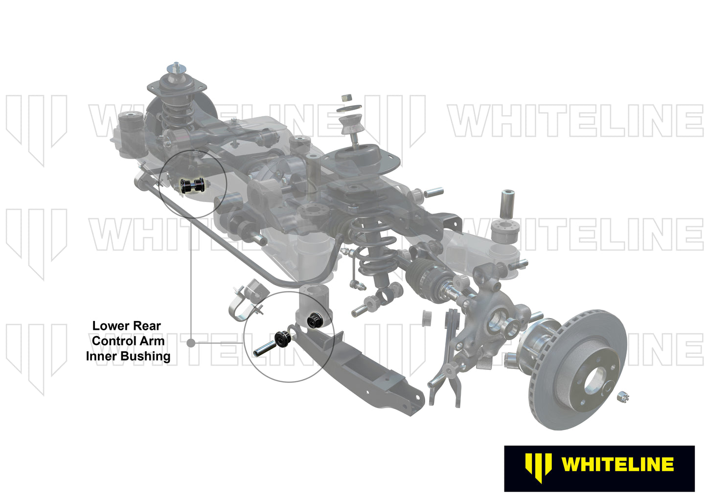 Control arm - lower rear inner bushing