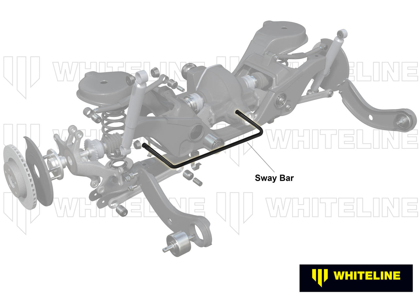 Rear Anti-Roll Bar 24mm Heavy Duty Blade Adjustable Ford Focus ST LW LZ 2012-2018