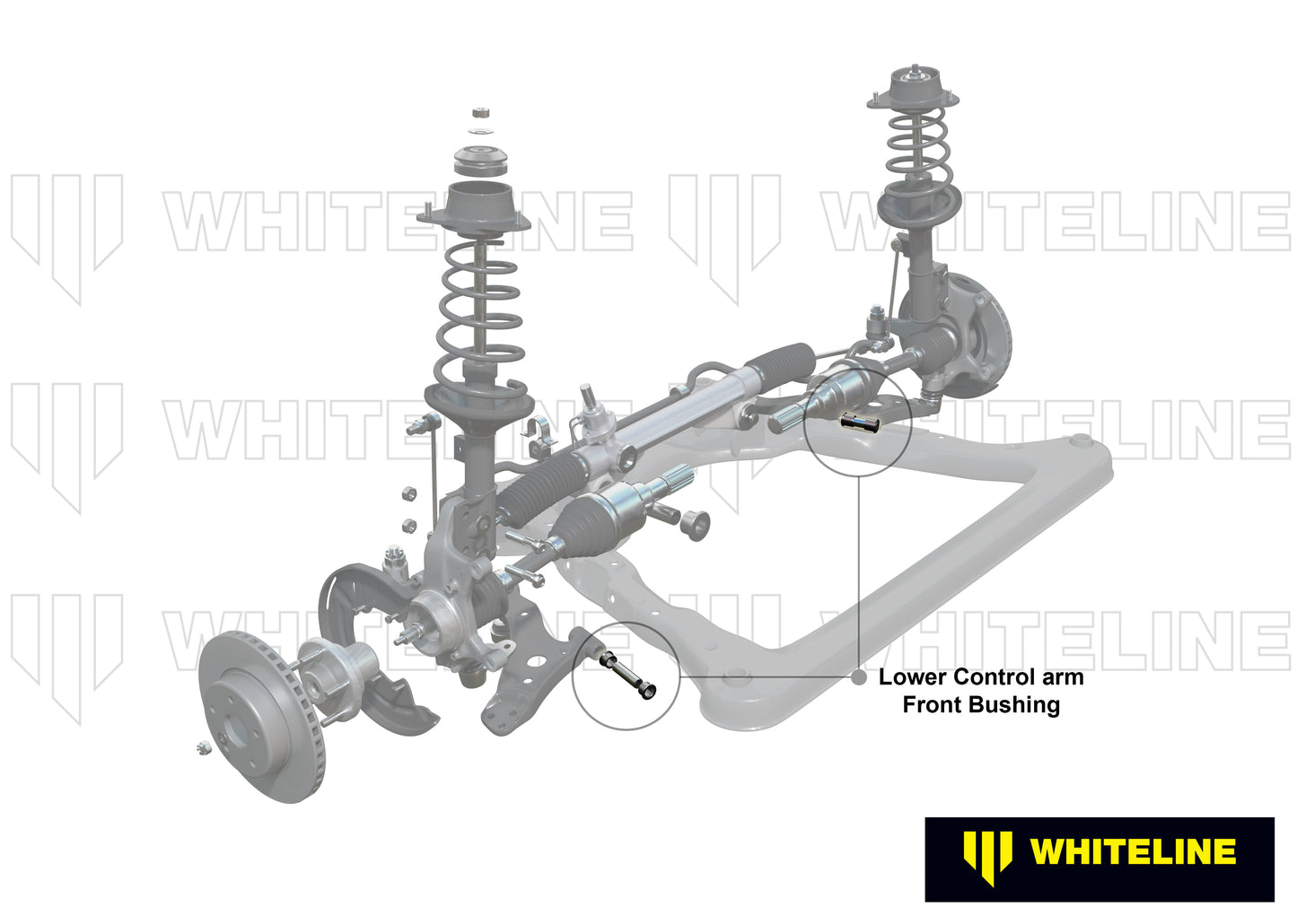 Control arm - lower inner front bushing