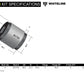 Leading arm - to diff bushing