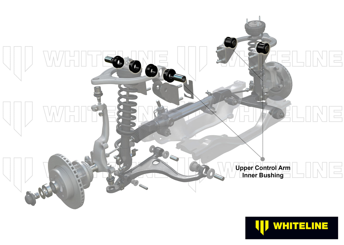 Fixed Camber Kit - Front Control arm upper bushing - Honda