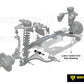 Control arm - lower inner rear bushing