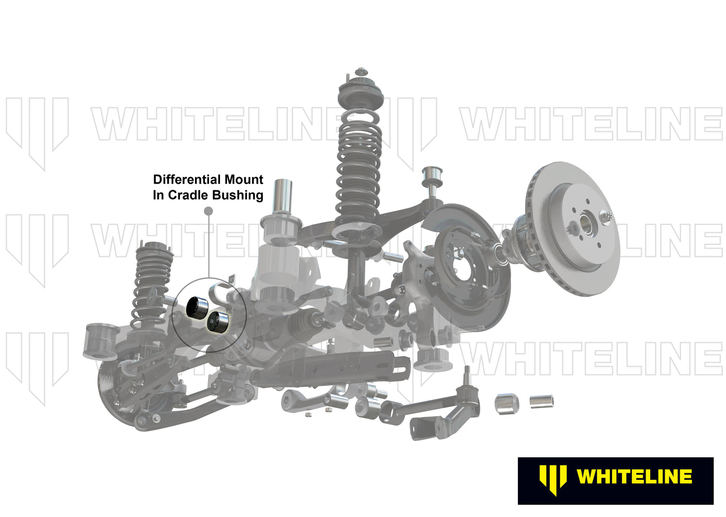 Differential - mount bushing - Nissan